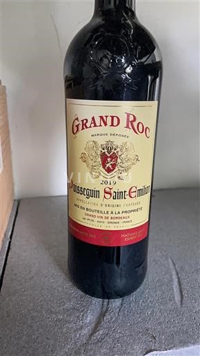 Bordeaux Puisseguin-saint-émilion Grand Roc 2019