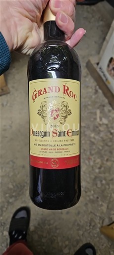 Bordeaux Puisseguin-saint-émilion Grand Roc 2019