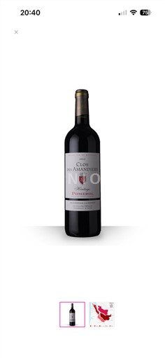 Bordeaux Pomerol Clos des Alamandiers 2012