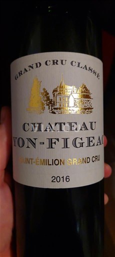 Bordeaux Saint-Émilion Grand Cru Grand Cru Château Yon-Figeac 2016