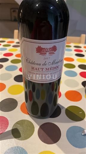Bordeaux Haut-Médoc Château Martignac 2017