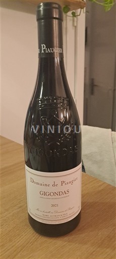 Thung lũng Rhône Gigondas Domaine Piaugier 2021