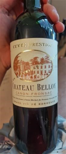 Bordeaux Canon-Fronsac Château Belloy Prestige 2001