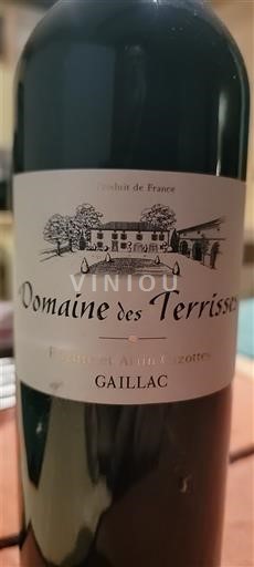 Sydväst Gaillac Domaine Des Terrisses 2019