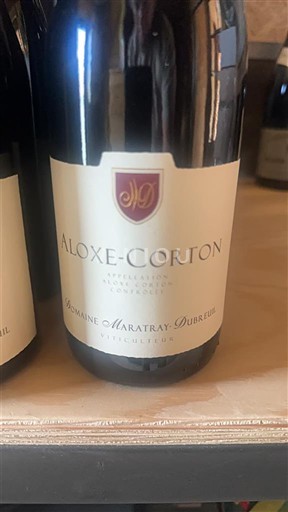 Vin Rouge sec 2023 Domaine Maratray-Dubreuil Non millésimé France Bourgogne Aloxe-Corton AOC