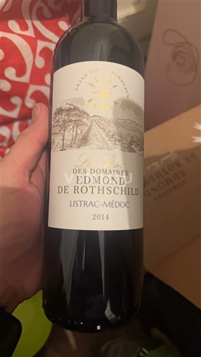 Bordeaux Listrac-Médoc Domaine Des s Edmond de Rothschild 2014