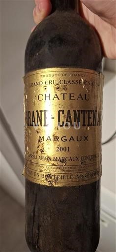 Bordeaux Margaux Grand Cru Château Brane-Cantenac 2001