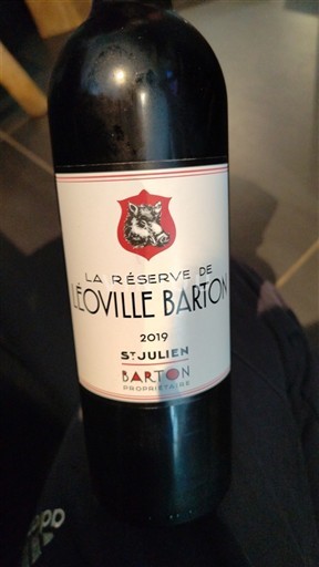 Bordeaux Saint-Julien Léoville Barton La Réserve de Léoville Barton 2019