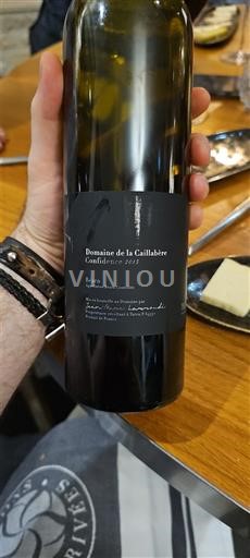 Sud-Ouest Jurançon Domaine La Caillabère Confidence 2015