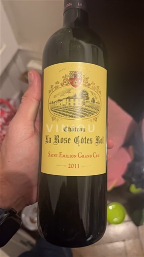 Bordéus Saint-Émilion Grand Cru Grand Cru Château La Rose Côtes Rol 2011
