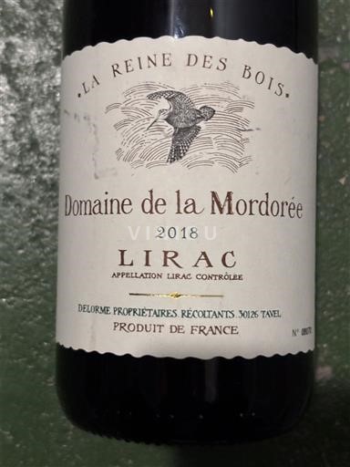 Thung lũng Rhône Lirac Domaine La Mordorée La Reine des Bois 2018