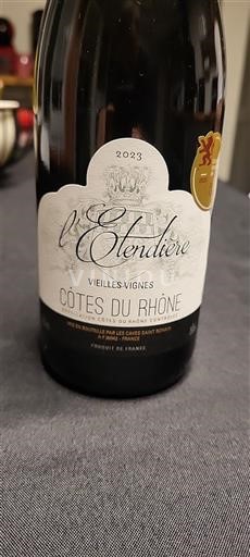 Vale do Ródano Côtes-do-Ródano L'Etendière Vieilles Vignes 2023
