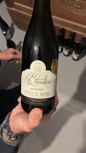 Rhônevallei Côtes-du-rhône L'Etendière Vieilles Vignes 2023