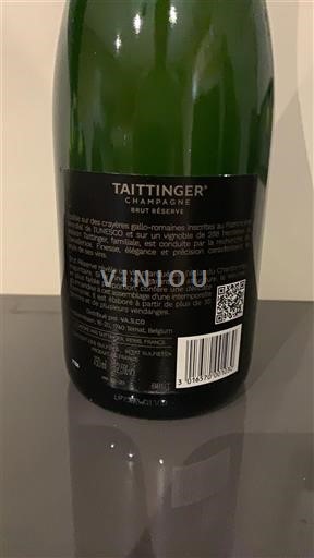 Champagne Champagner Taittinger Brut Réserve Ohne Jahrgang