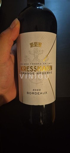 Bordeaux Kressmann Grande Réserve 2022