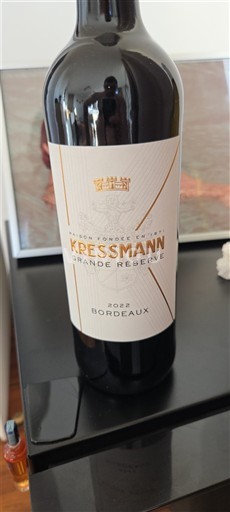 Bordeaux Kressmann Grande Réserve 2022