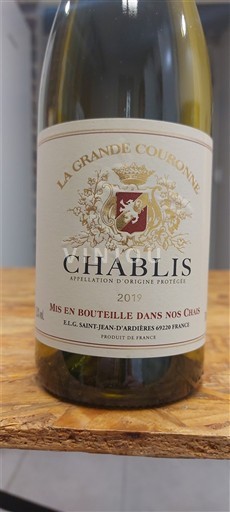 Borgogna Chablis La Grande Couronne 2019