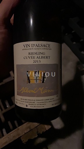 Alsace Albert Mann Albert 2013