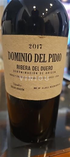 Castiglia e León Ribera del Duero Dominio del Pidio 2017
