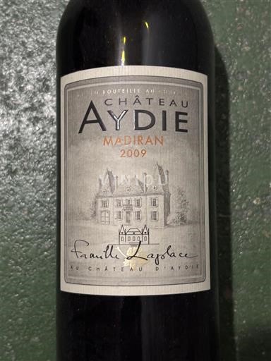 Southwest Madiran Domaine Aydie Chateau d’Aydie 2009