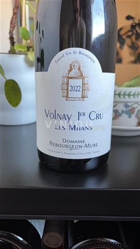 Bourgogne Volnay Premier Cru Domaine Rebourgeon-Mure Les Mitans 2022