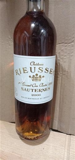 Bordeaux Sauternes Premier Cru Classé Château Rieussec 2006