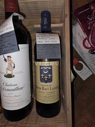 Bordéus Pessac-Léognan Grand Cru Château Smith Haut Lafitte 2000