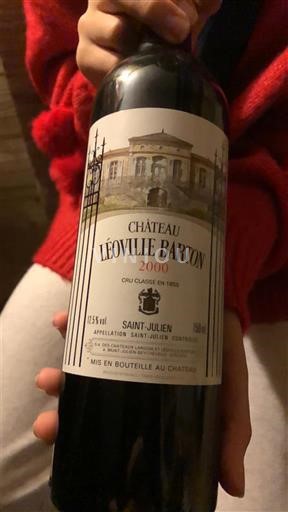 Bordeaux Saint-Julien Grand Cru Château Léoville Barton 2000