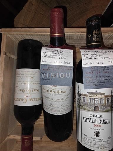 Bordeaux Saint-Émilion Grand Cru Château Chauvin 2000