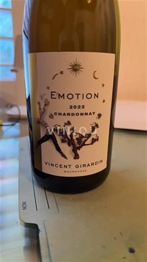 Burgundi Bourgogne Vincent Girardin Emotion 2022