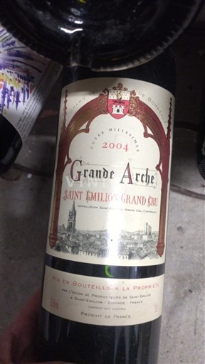 Burdeos Saint-Émilion Gran Cru Grand Cru Grande Arche 2004