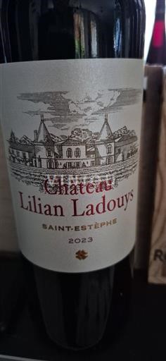 Bordeaux Saint-Estèphe Château Lilian Ladouys Le Petit Ladouys 2023
