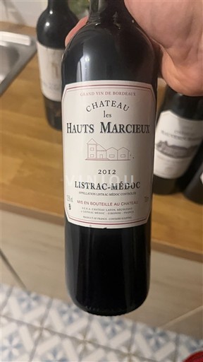 Bordeaux Listrac-Médoc Château Les Hauts Marcieux 2012