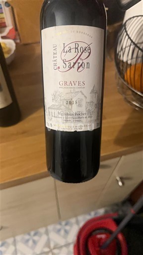 Bordéus Graves Château La Rose Sarion 2015