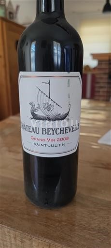 Bordeaux Saint-Julien Grand Cru Château Beychevelle Grand Vin 2008