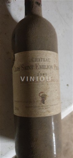 Bordeaux Saint-Émilion Grand Cru Grand Cru Château Clos Saint Emilion Philippe 2000