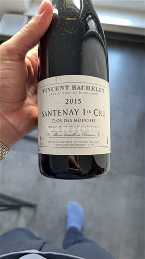 Borgoña Santenay Premier Cru Vincent Bachelet Clos des Mouches 2015