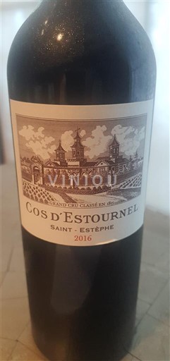 Bordeaux Saint-Estèphe Grand Cru Cos Estournel 2016