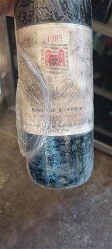 Bordeaux Bordeaux Supérieur Château Peyrines 1985