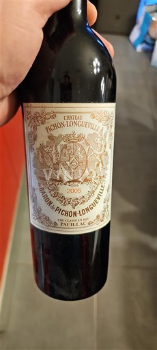 Bordeaux Pauillac Grand Cru Château Pichon-Longueville Baron 2005