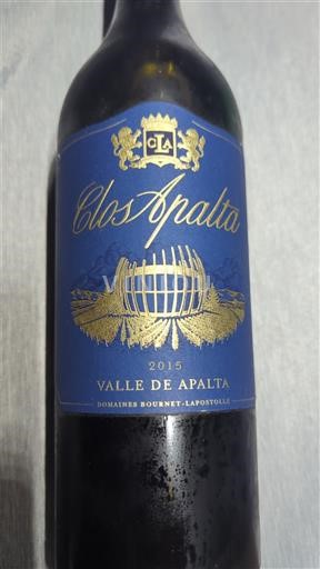 Thung lũng Colchagua Không được chỉ định Clos Apalta 2015