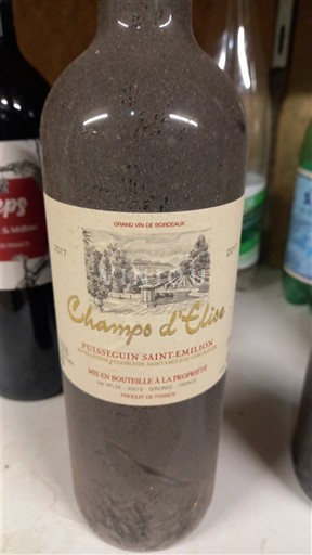 Bordeaux Puisseguin-saint-émilion Champs Elise 2017