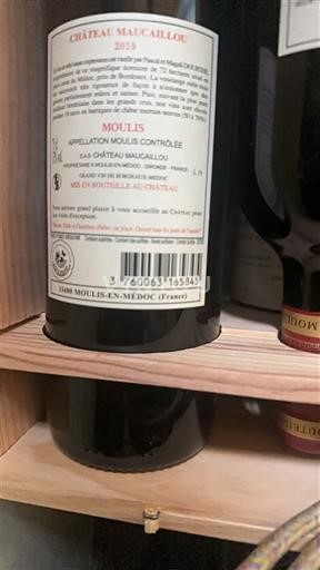 Bordeaux Unspecified Château Maucaillou 2019 2019