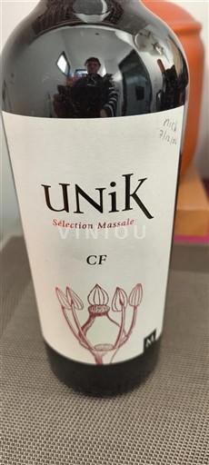 Bordeaux Vignoble MERCIER UNiK Sélection Massale CF 2021