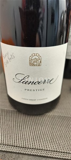 Loiredalen Sancerre Firmin Dezat Prestige 2021