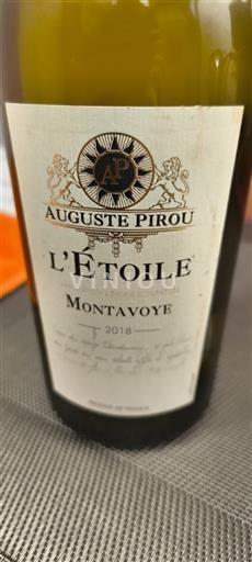 Jura L'Étoile Auguste Pirou Montavoye 2018