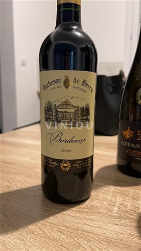 Bordeaux Duchesse de Berry 2020