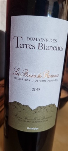 Provansa Ni doloceno Domaine Des Terres Blanches 2018