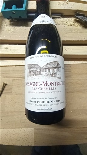 Burgundy Chassagne-Montrachet Henri Prudhon & Fils Les Chambres 2023