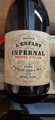 Roussillon Villas Pere & Fils L'Enfant Infernal Petite Syrah 2020